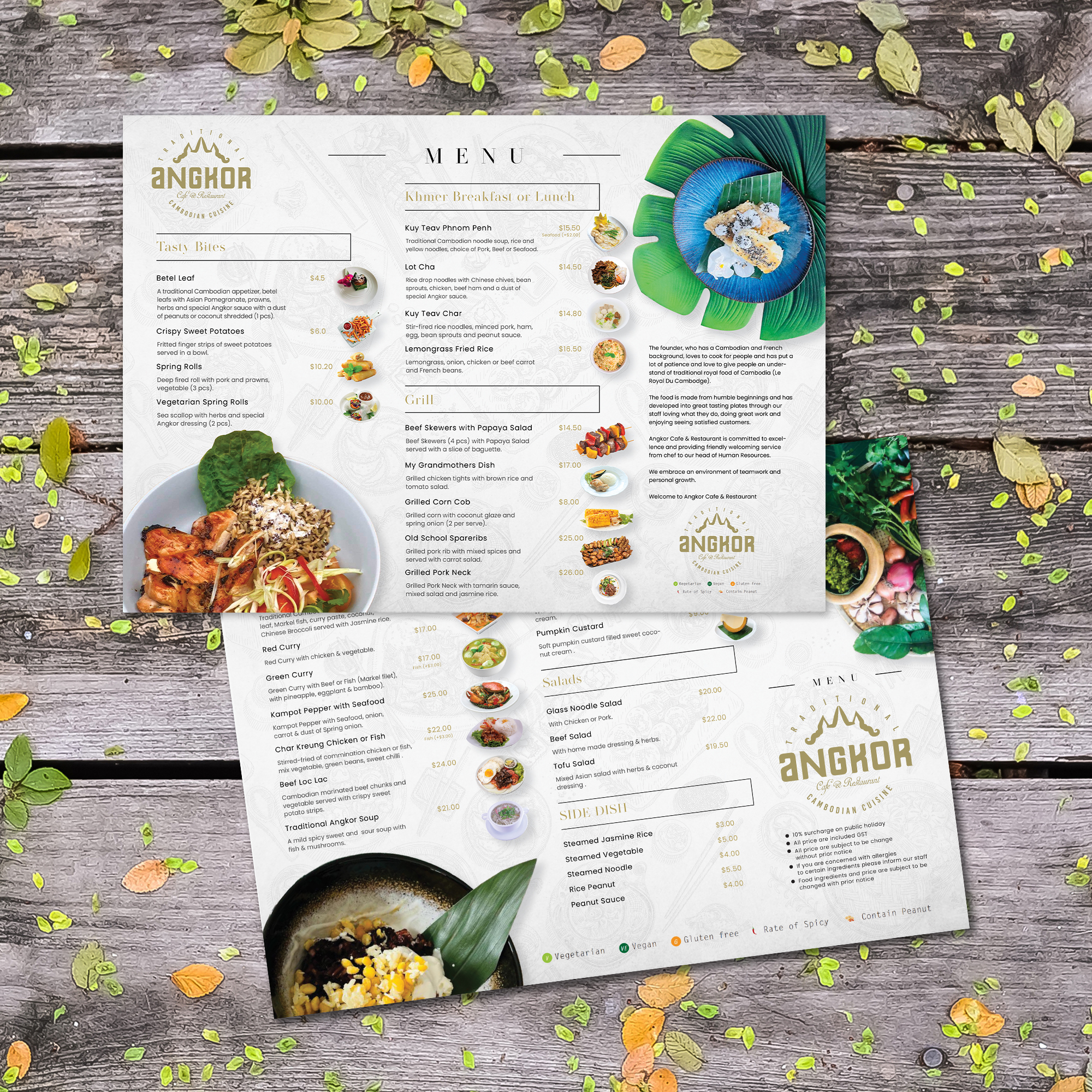 Menu Design by AQKhan for RHE24 Pty Ltd | Design #27197669