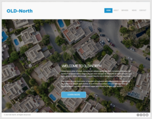 old-north.com  Real Estate, Investment, Financial corporate | Web-Design von -Marc-