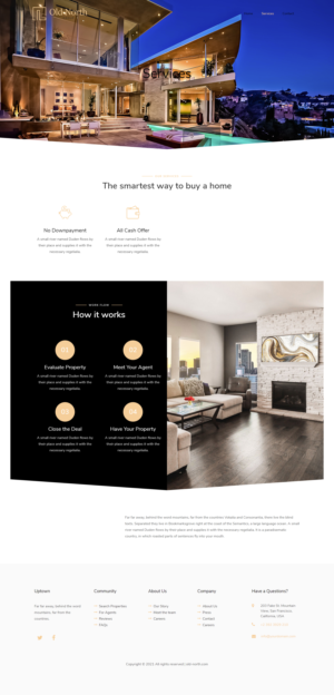 old-north.com  Real Estate, Investment, Financial corporate | Web Design by ileanalp