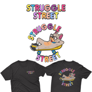 Struggle Street artist shirt design. | T-shirt Design by delegacydesign