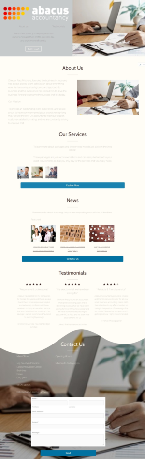 Web Design by Menu Crayon