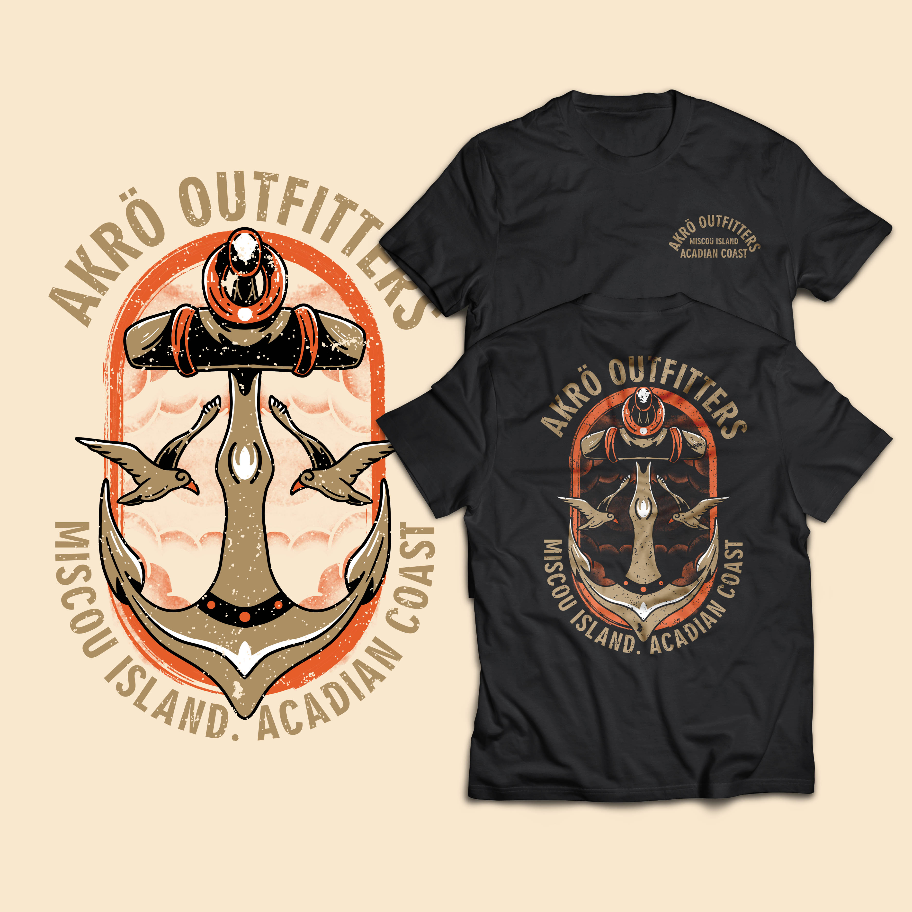 T-shirt Design by Rifqi 7 for akro fishing apparel | Design #27235584