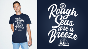 T-shirt Design by Toblindfoldher Graphic Design for akro fishing apparel | Design: #27236471