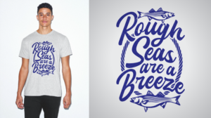 T-shirt Design by Toblindfoldher Graphic Design for akro fishing apparel | Design: #27236474