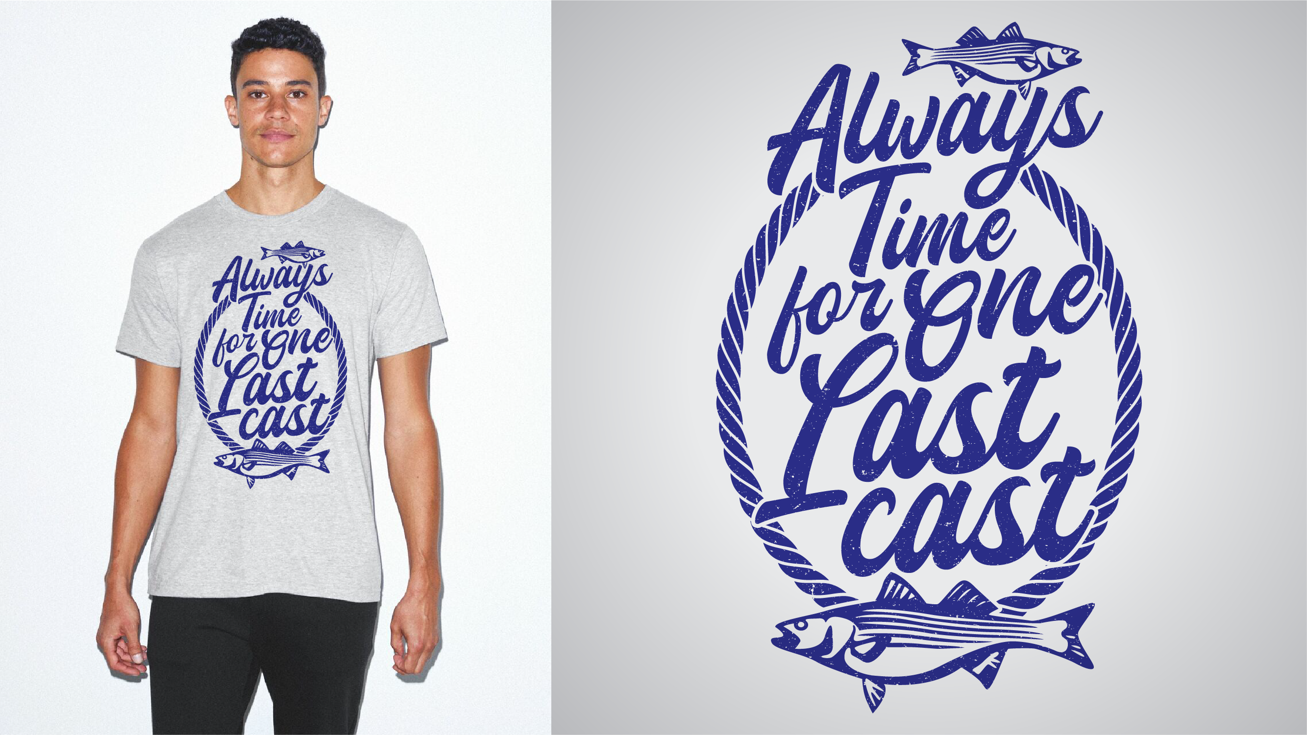 T-shirt Design by Toblindfoldher Graphic Design for akro fishing apparel | Design #27245951