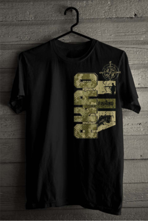 T-shirt Design by SATHIRA for akro fishing apparel | Design: #27211630