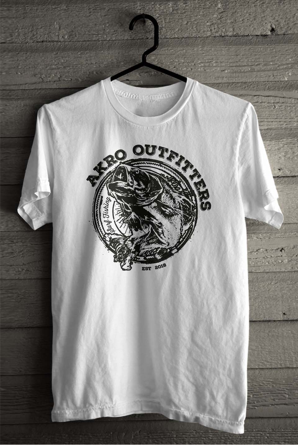 Diseño de Camiseta por SATHIRA para akro fishing apparel | Diseño #27211703