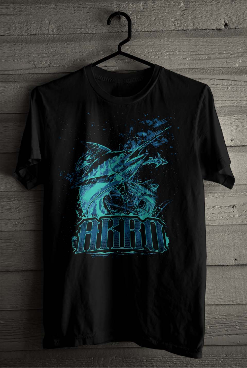 T-Shirt-Design von SATHIRA für akro fishing apparel | Design #27246278