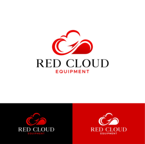 Red Cloud Equipment | Logo Design by ZeneFashions