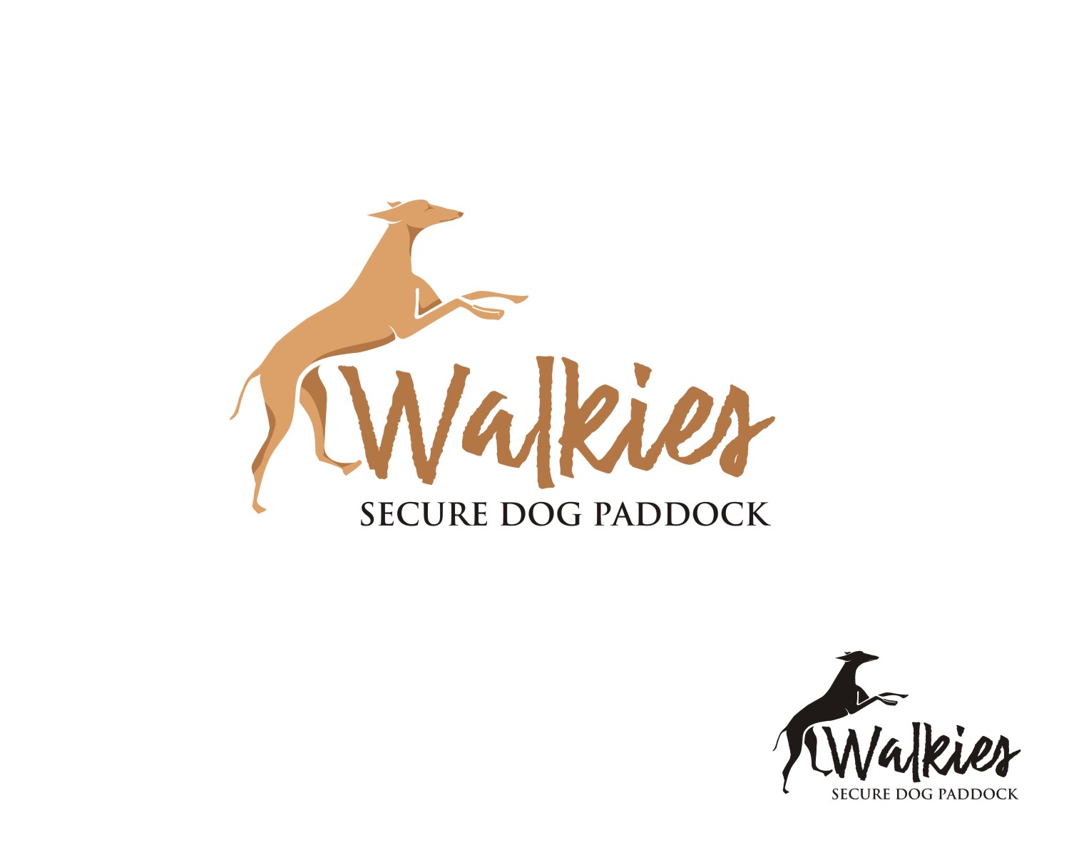 Logo Design by Falguni for Walkies | Design #27208661