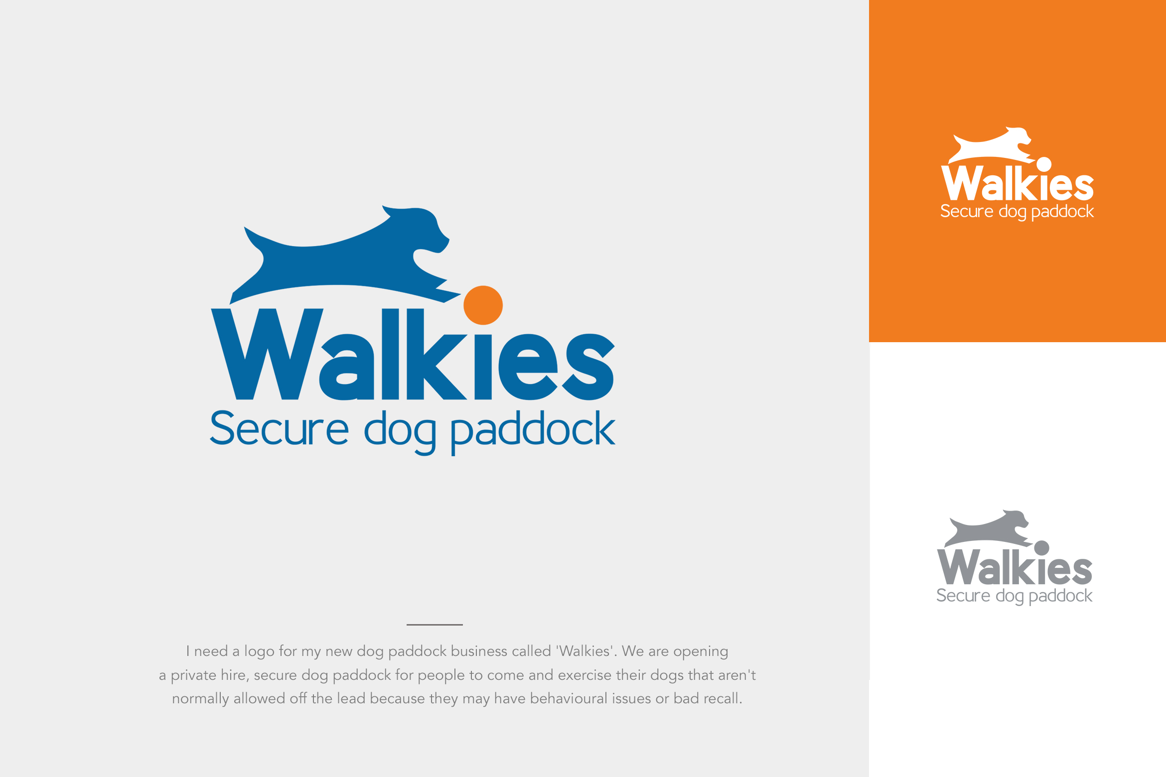 Logo Design by Ngari for Walkies | Design #27213610