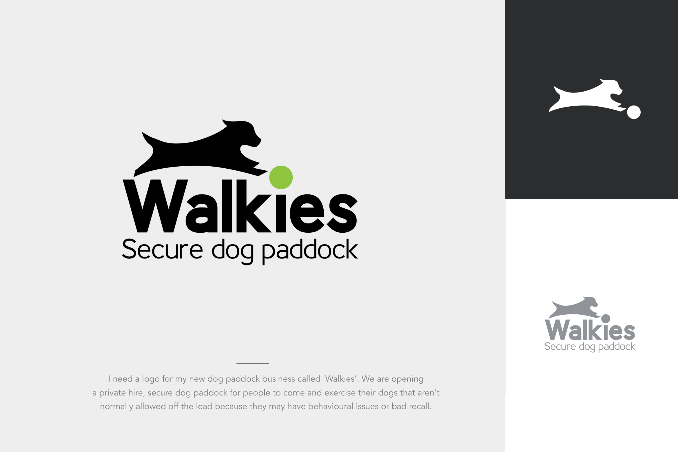 Logo Design by Ngari for Walkies | Design #27213619