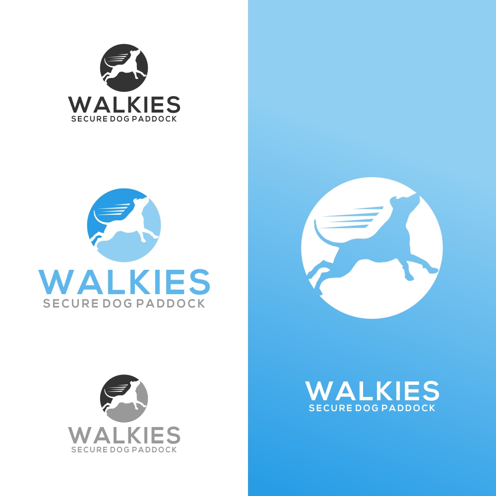 Logo Design by Rhibas for Walkies | Design #27184983