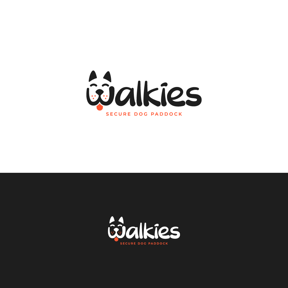 Logo Design by Gisella Guzmán for Walkies | Design #27189365