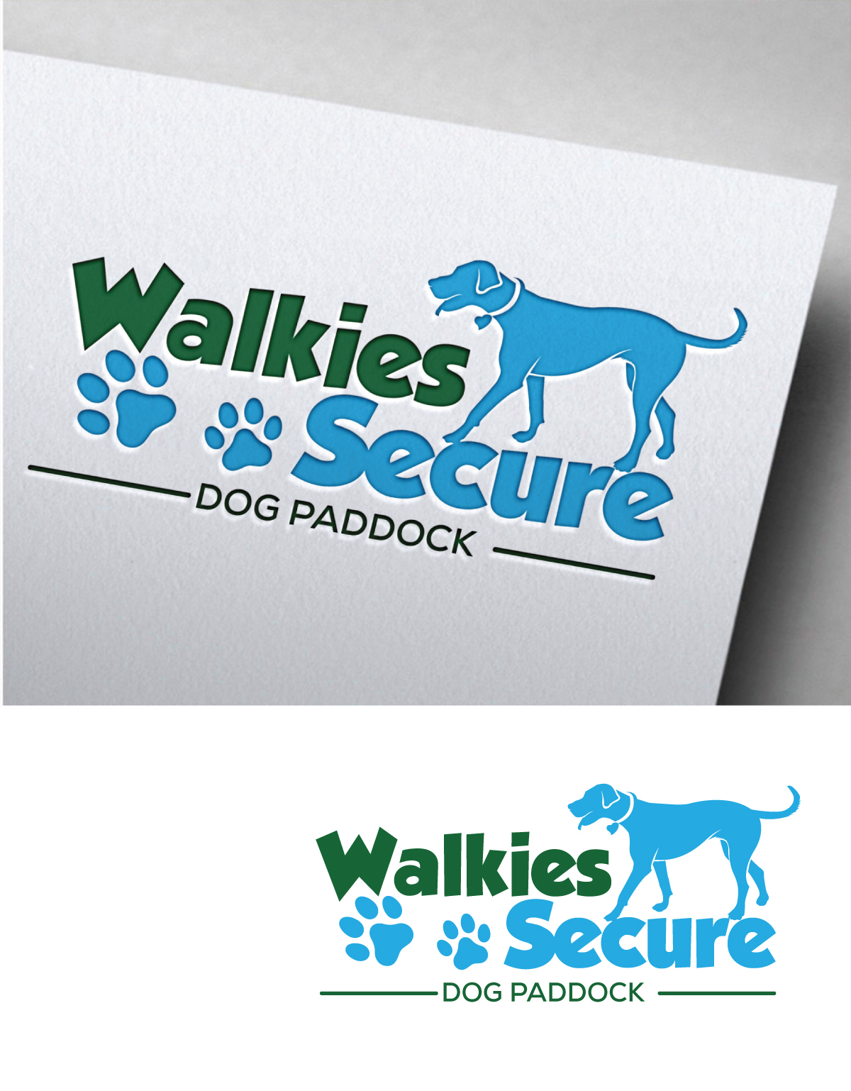 Logo Design by HEAVEN ART for Walkies | Design #27193317