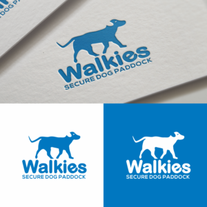 Walkies secure dog paddock | Logo Design by Veronica 10