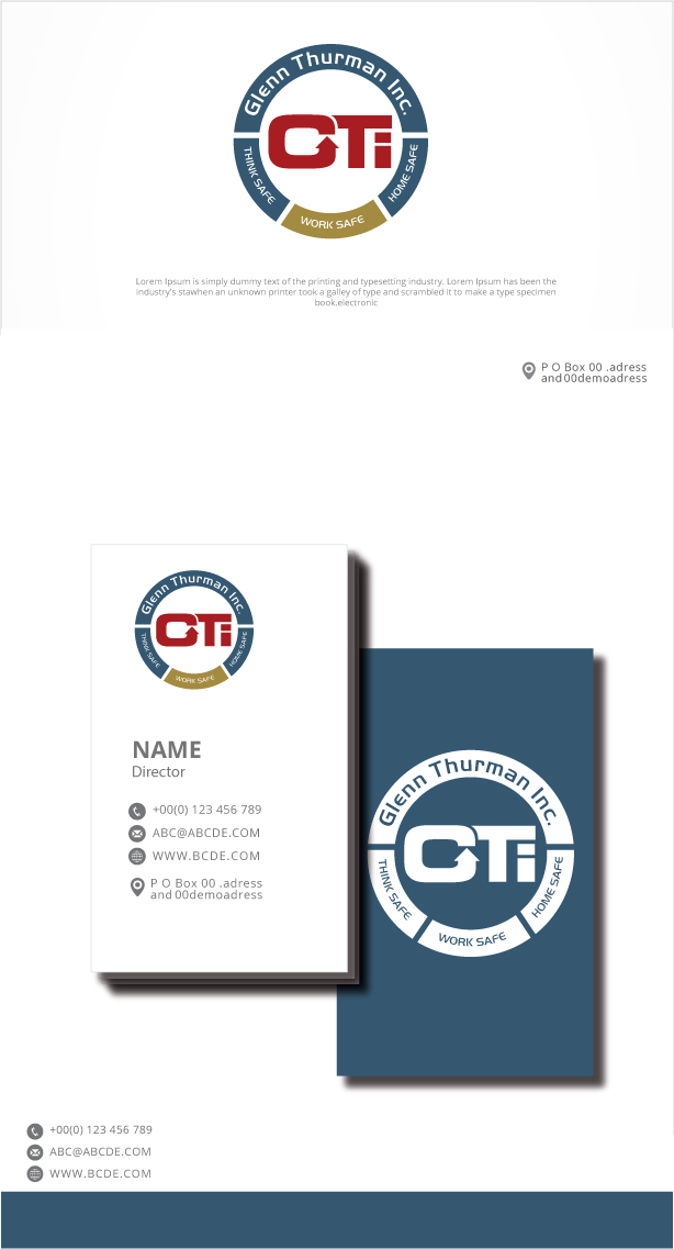 Logo Design by graphicevolution for Glenn Thurman Inc. | Design #27187376