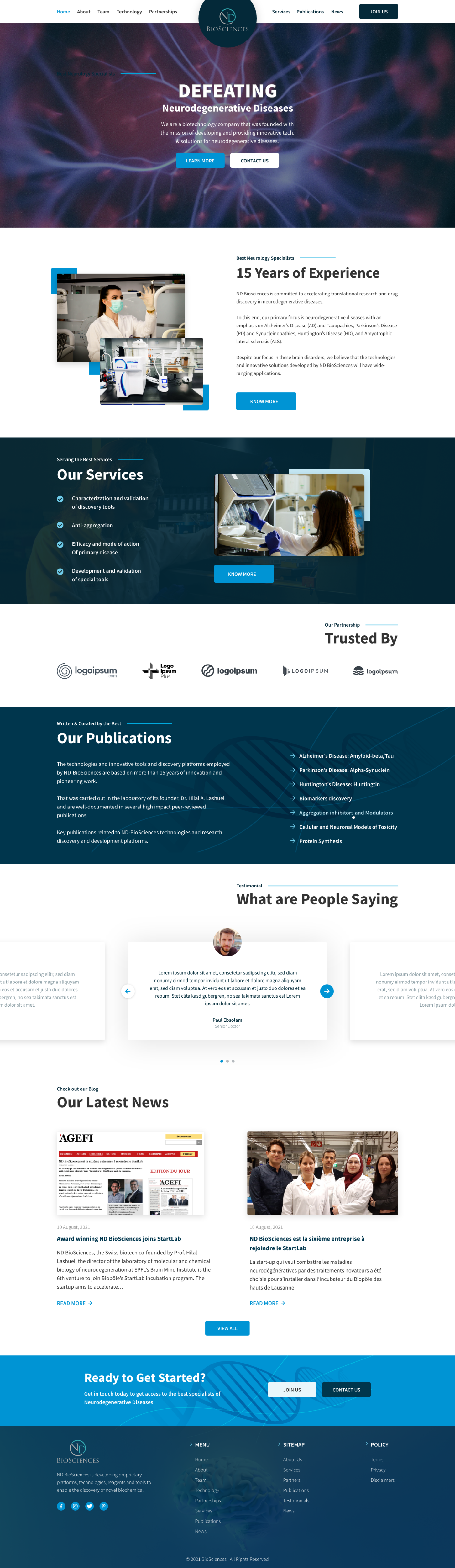 Web Design by Creative Air for this project | Design #27189850