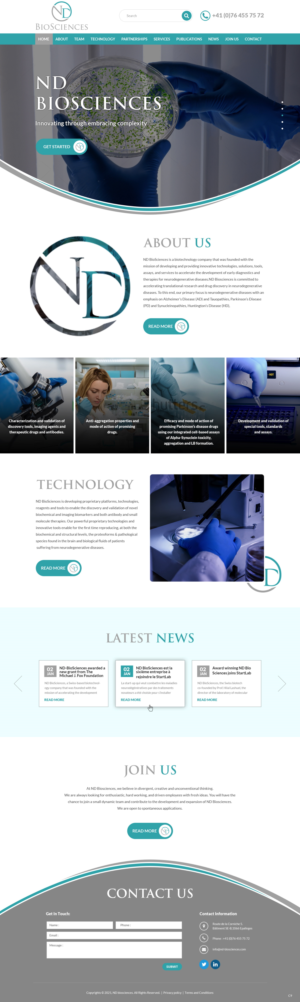 Web Design by pb for this project | Design: #27188446