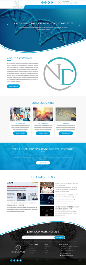 Web Design by pb for this project | Design: #27188453