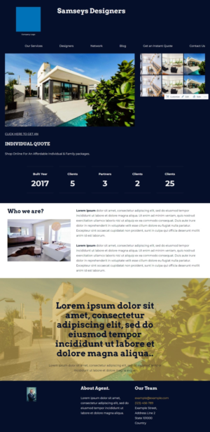 Web Design by Menu Crayon for this project | Design: #27198420