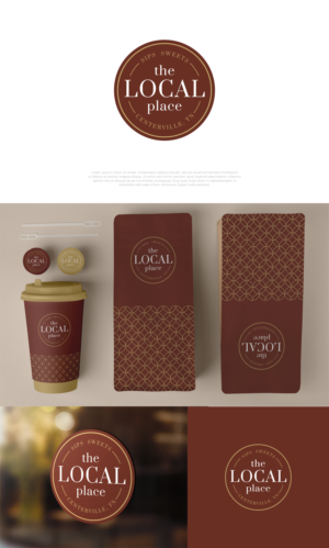 the LOCAL place Centerville TN  sips sweets & good eats | Logo-Design von airborne