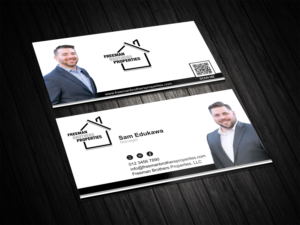 Freeman Brothers Properties business card | Diseño de Tarjeta de Presentación por vintana