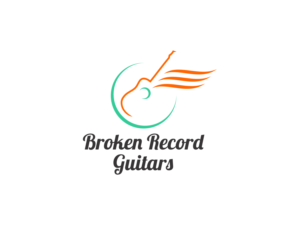 Broken Record Guitars | Logo Design by BNdesigner