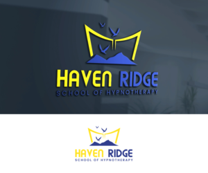 HAVEN RIDGE SCHOOL OF HYPNOTHERAPY | Logo Design by BabAgori
