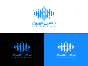 Amplify Federal | Logo Design by Atvento Graphics