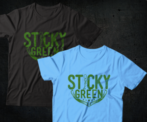 T-Shirt-Design von Milton Bhowmik für Sticky Green | Design: #27234133