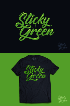 T-shirt Design by mithunpopey for Sticky Green | Design #27218971