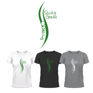 Sticky Green | Diseño de Camiseta por Wanda.G
