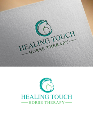 Healing Touch Horse Therapy | Logo Design by Mr Line @rt