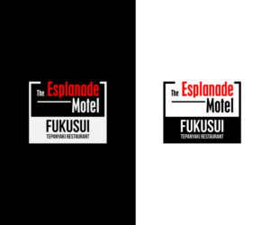 The Esplanade Motel and below Fukusui Tepanyaki Restaurant | Diseño de Logo por rimu
