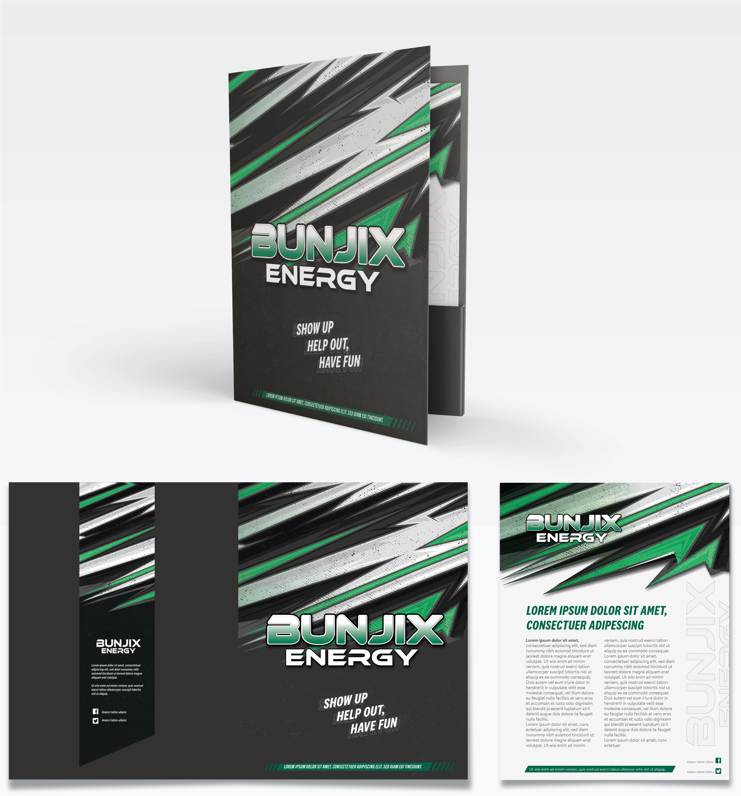 Stationery Design by Henry Douglas Cruz for USVI POKER RUN | Design #27231652