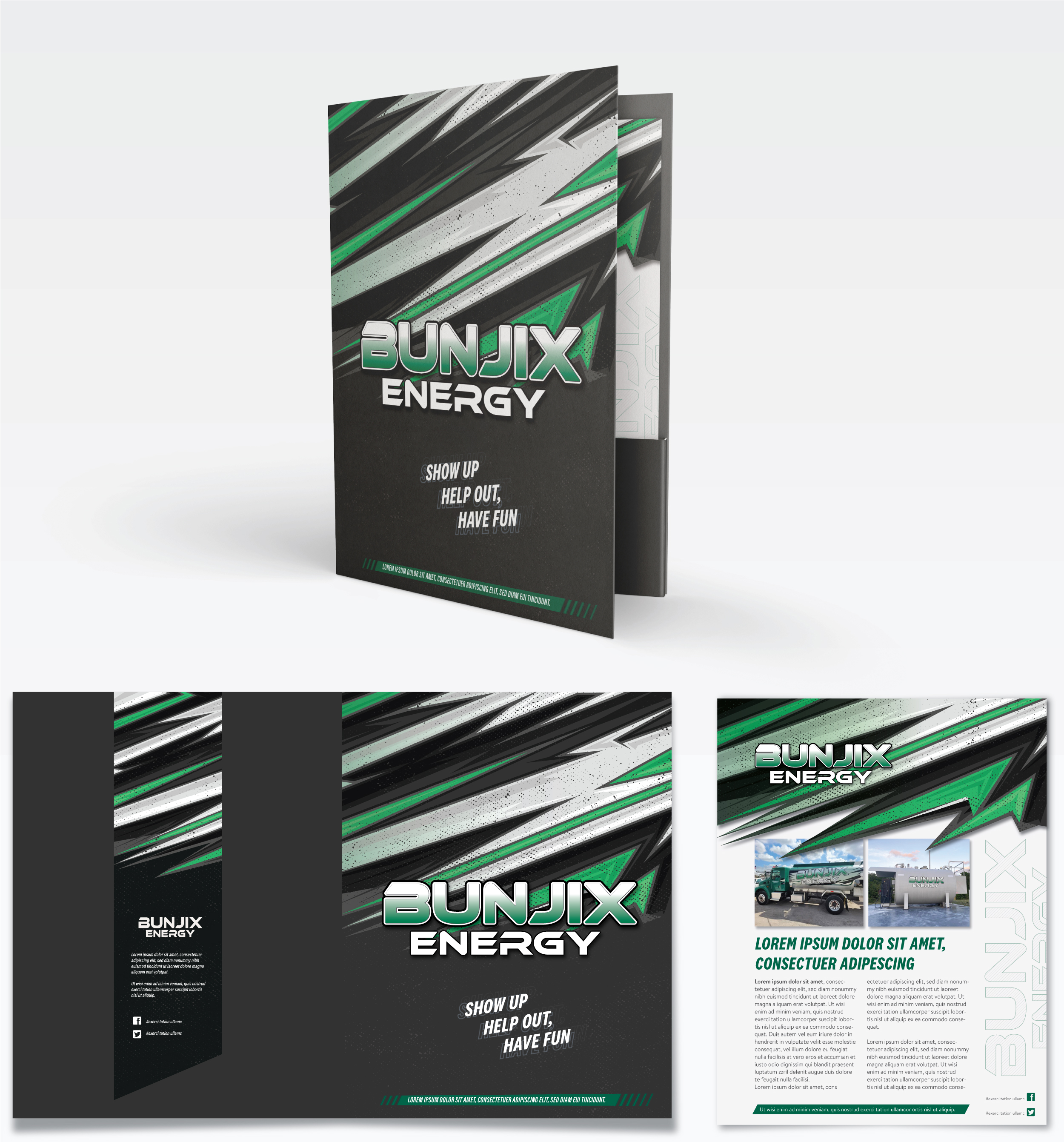 Stationery Design by Henry Douglas Cruz for USVI POKER RUN | Design #27234643