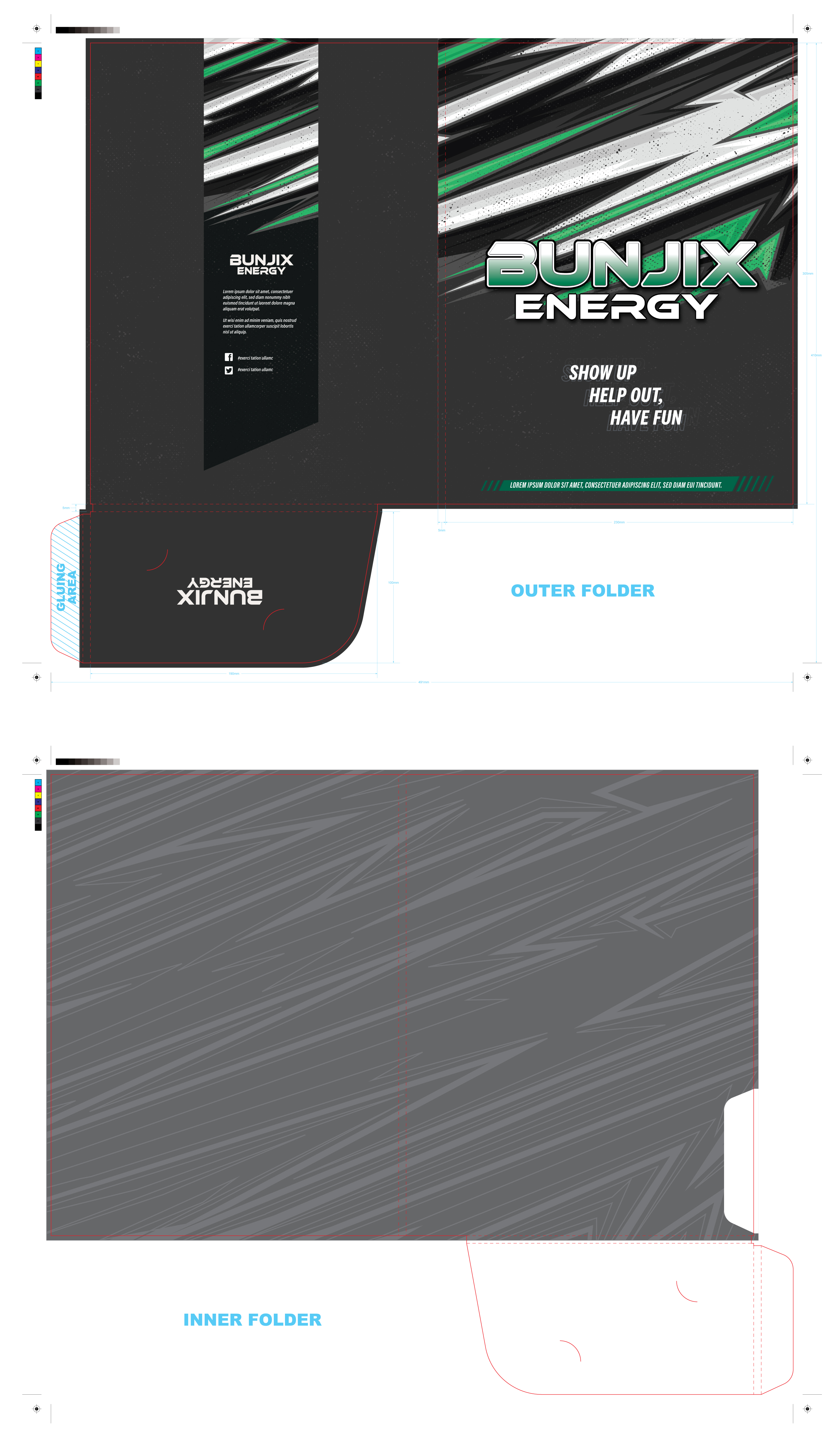 Stationery Design by Henry Douglas Cruz for USVI POKER RUN | Design #27246831