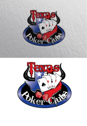 Texas Poker Clubs | Logo Design by blue eye