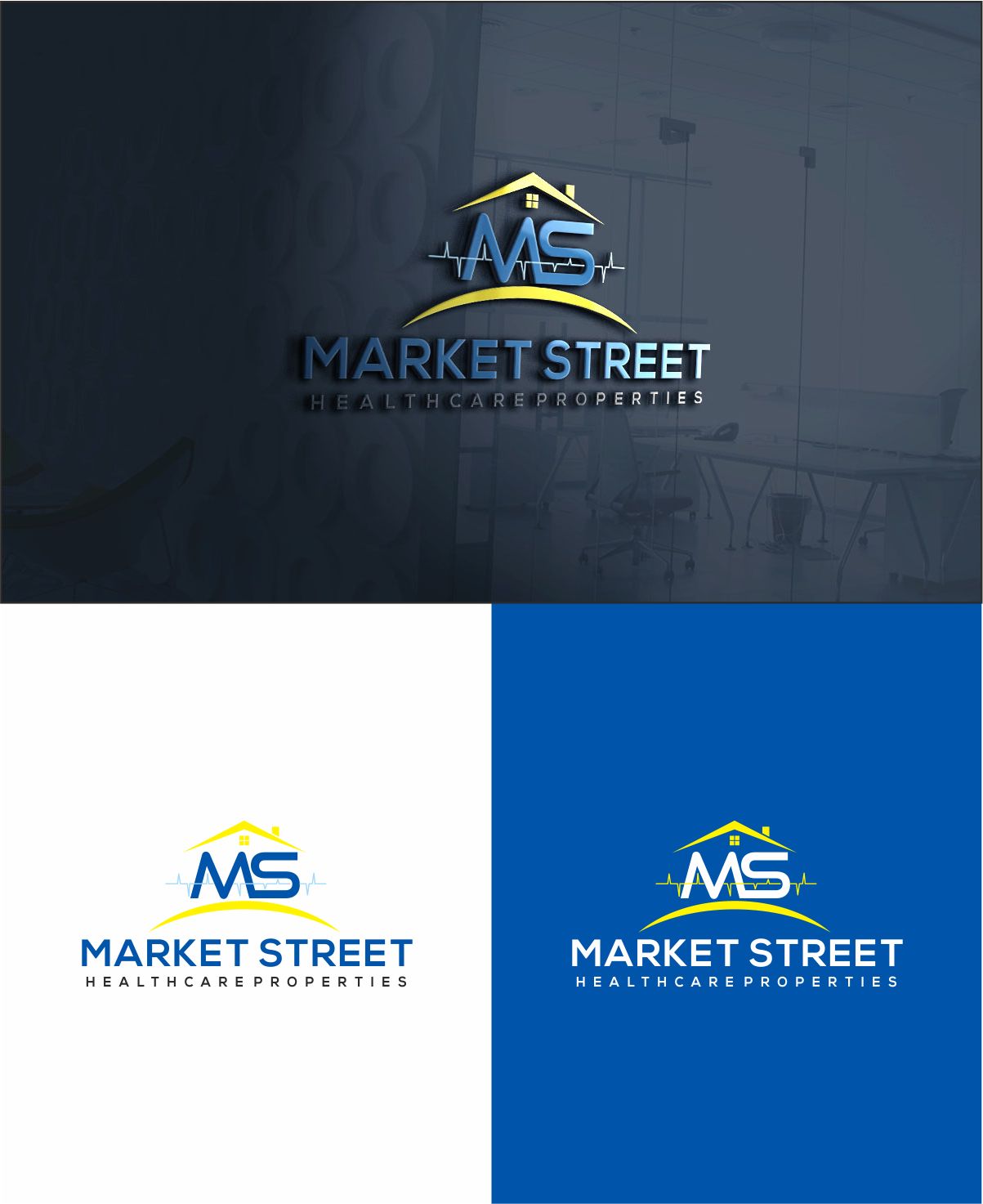 Logo-Design von Dave Paresh für Market Street Development, LLC | Design #27189089