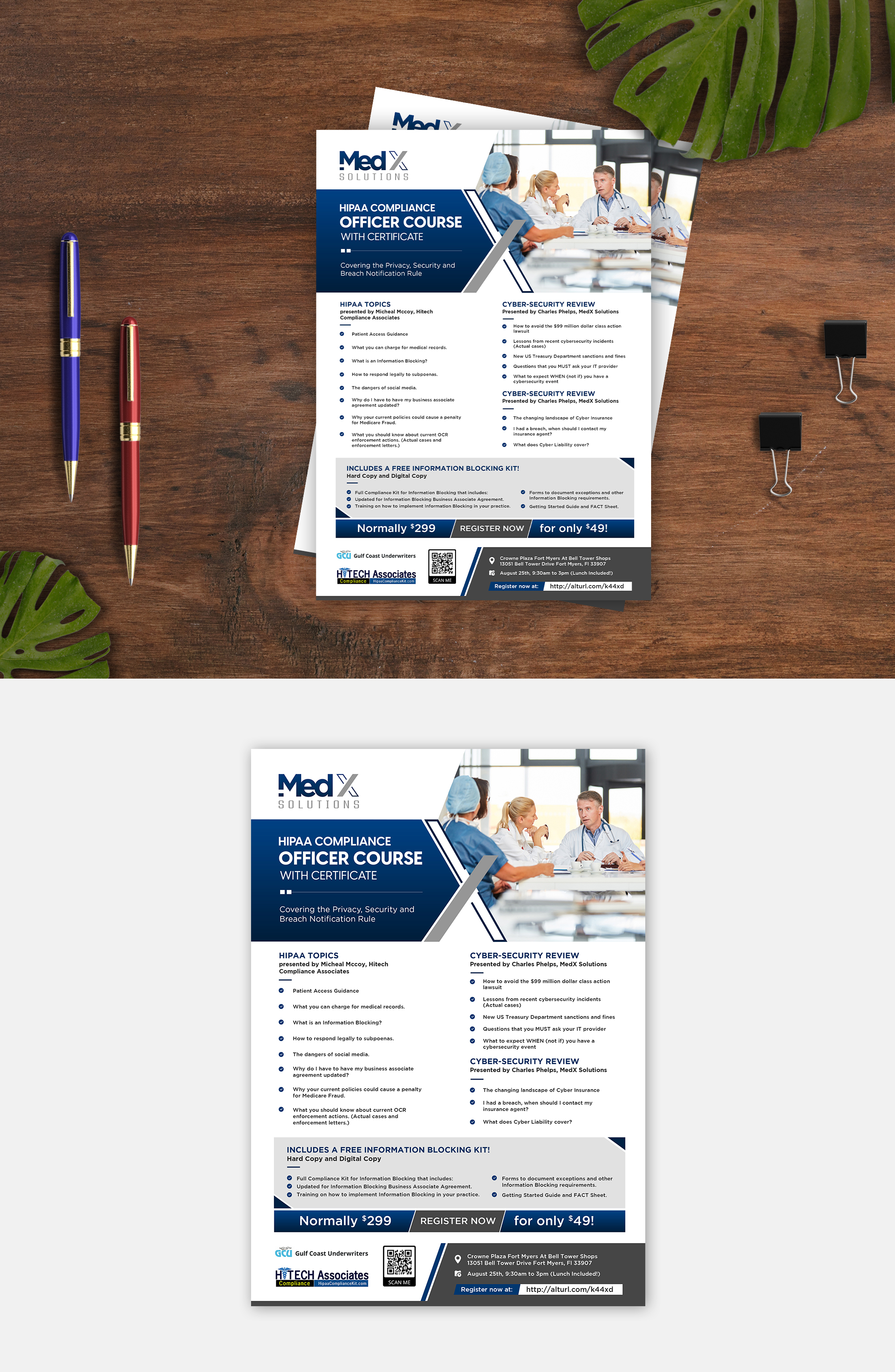 Flyer Design by debdesign for MedX Solutions | Design #27197774