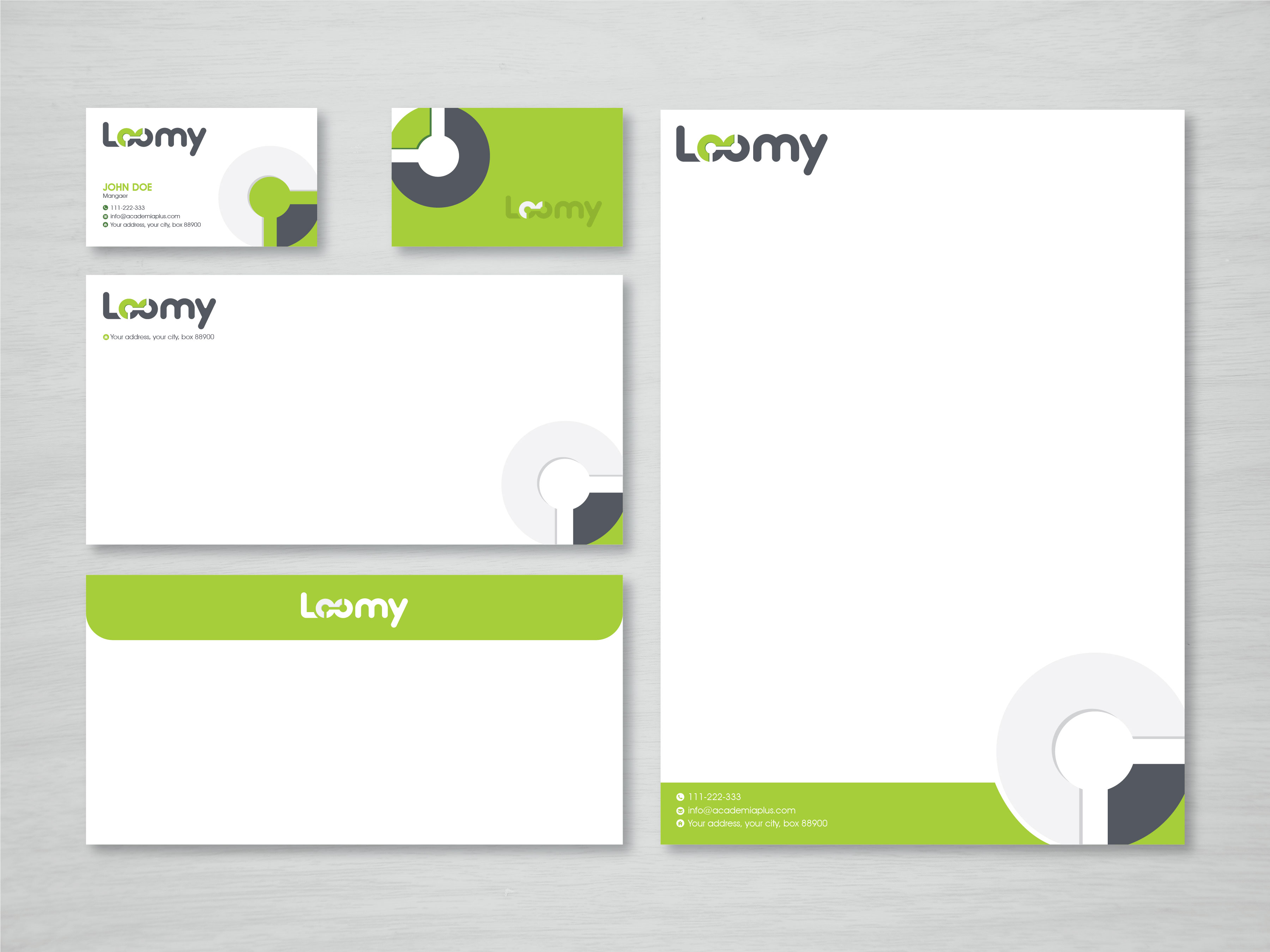 Stationery Design by artbitin for this project | Design #27190598