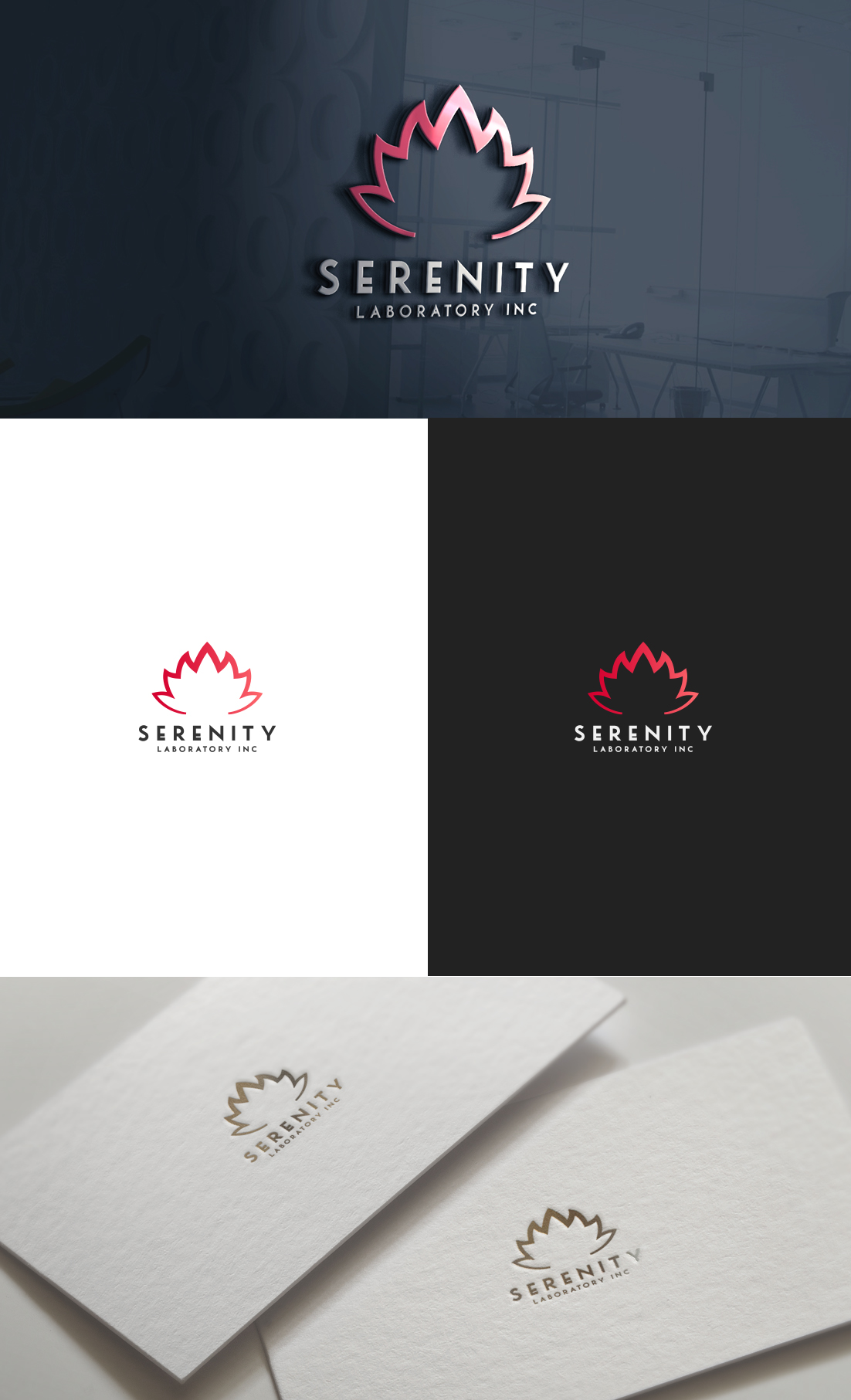 Diseño de Logo por GLDesigns para Serenity Laboratories  | Diseño: #27193847
