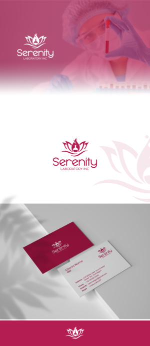 Logo Design by Logo Xtudio for Serenity Laboratories  | Design #27197960