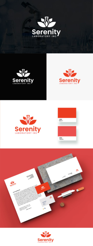 Logo Design by Logo Xtudio for Serenity Laboratories  | Design: #27197961