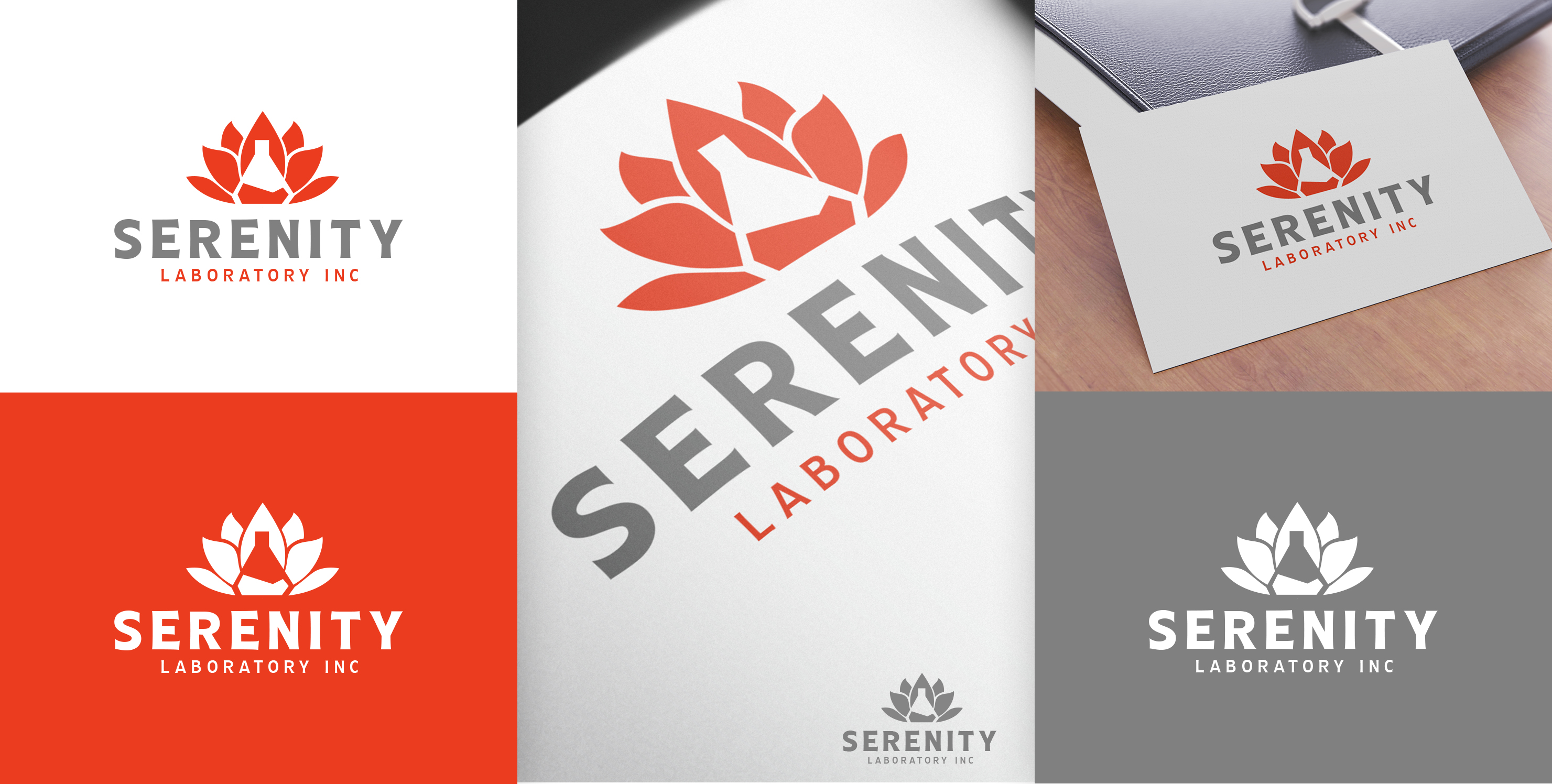Logo Design by Logo Xtudio for Serenity Laboratories  | Design #27197962