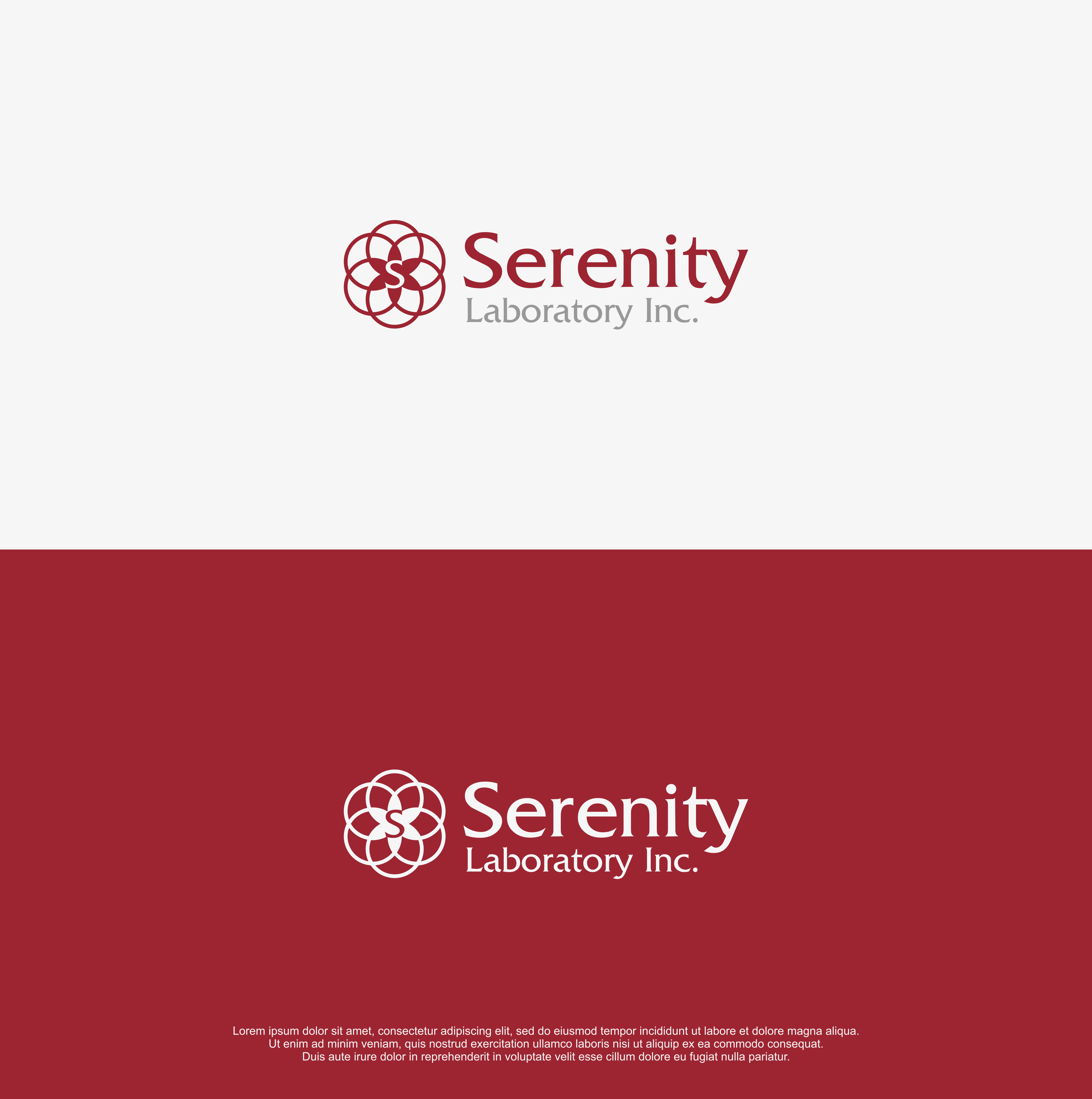 Logo Design by R!CKY for Serenity Laboratories  | Design #27216678