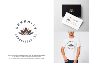 Logo Design by christianpoetoe for Serenity Laboratories  | Design: #27190248