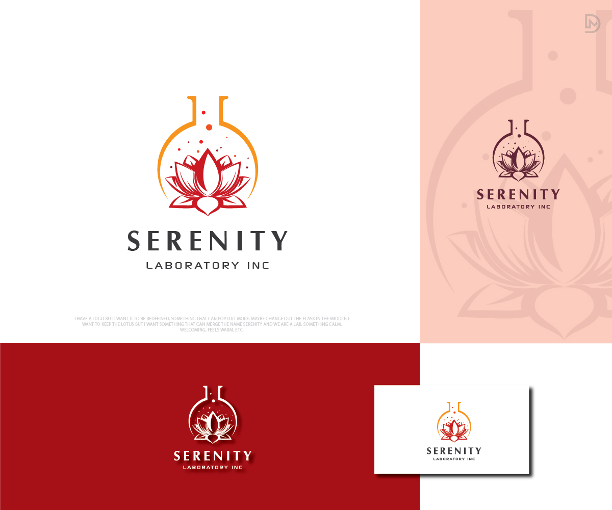 Logo Design by D_Mantra for Serenity Laboratories  | Design #27191955