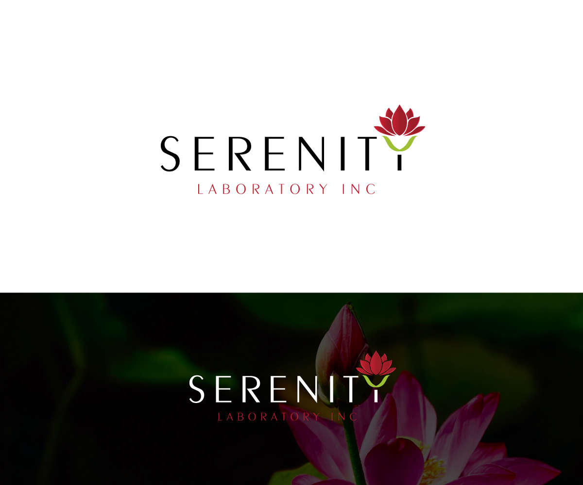 Logo Design by step forward 2 for Serenity Laboratories  | Design #27191775